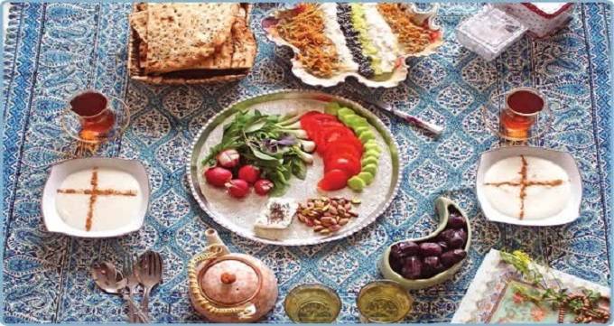 تغذیه صحیح در عید نوروز و ماه رمضان