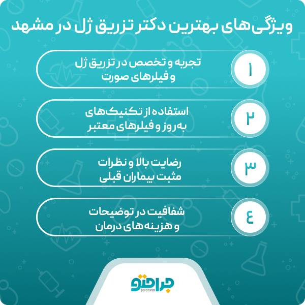 بهترین دکتر تزریق ژل در مشهد در چه زمینه هایی تخصص دارد؟