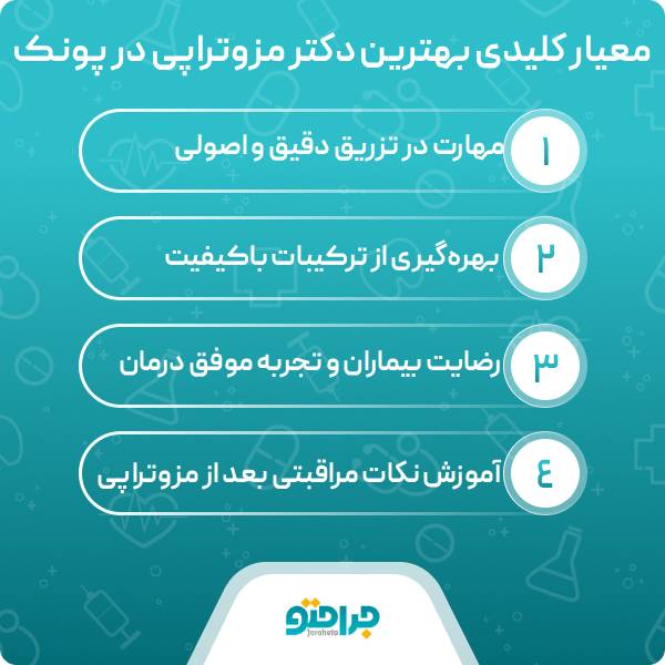 ویژگی های بهترین دکتر مزوتراپی مو در پونک