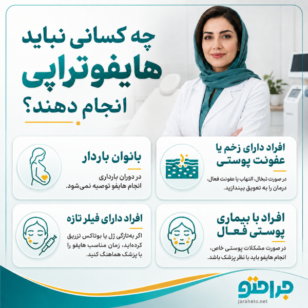 چه کسانی نباید هایفوتراپی انجام دهند؟