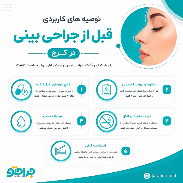 ویژگیهای بهترین جراح بینی در کرج