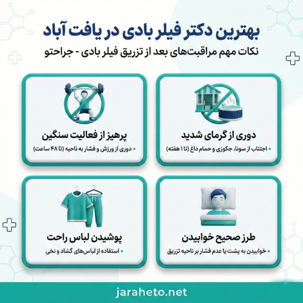 فیلر بادی چیست و برای چه نواحی استفاده می‌شود؟