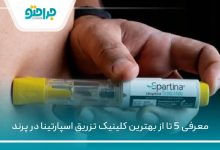 بهترین کلینیک تزریق اسپارتینا در پرند