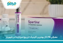 معرفی 10 تا از بهترین کلینیک تزریق اسپارتینا در شهریار